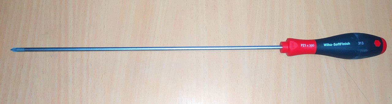 Хрестова викрутка Wiha SoftFinish 313SF PZ 1x300, фото 1