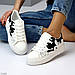 Жіночі кросівки демісезонні,яскраві білі, купити в Україні, фото 3