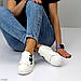 Жіночі кросівки демісезонні,яскраві білі, купити в Україні, фото 8