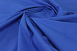 Однотонна польська бязь ясно-синього кольору 135г/м2 No697, фото 3