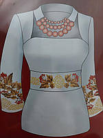 Схема для вишивки жіночої блузки з викрійкою. Арт. F3024