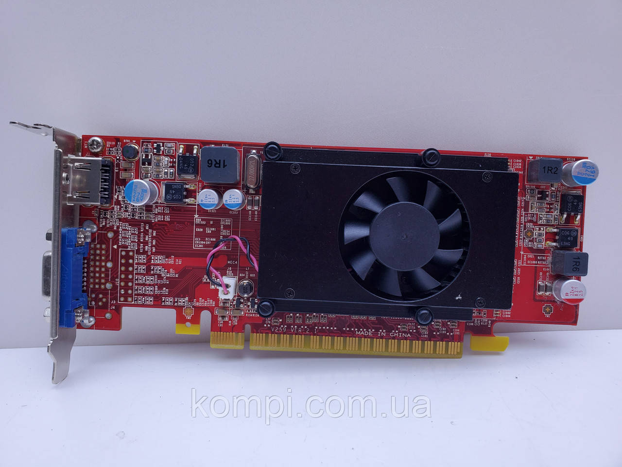 Відеокарта Nvidia GT 620 1GB (Low profileI,GDDR3,64 Bit,PCI-Ex,Б/у)