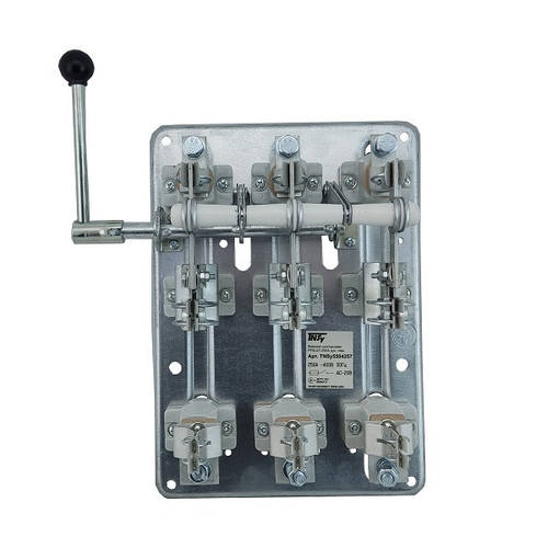 Роз'єднувач РПБ-2Л 250А рубильник із запобіжниками бокова ліва рукоятка ...