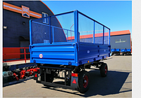 Прицеп тракторный (с надставными сетчастыми бортами) 2ПТС-4,5 для сельскохозяйственных грузов