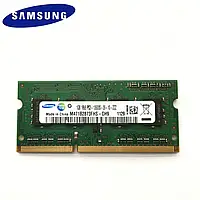 Лот Оперативная память для ноутбука Samsung, Hynix SODIMM DDR3 1Gb 1333MHz 10600S CL9 Б/У