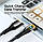 Кабель для заряджання Essager Type-C to USB-A 7A (2.0m) black, фото 6
