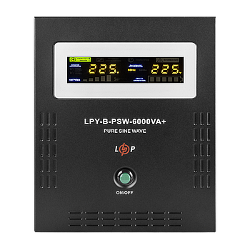 ДБЖ з правильною синусоїдою 48V LPY-B-PSW-6000VA+(4200Вт)10A/20A