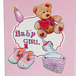 Фотоальбом Плюшевий ведмедик 40 фото 10*15 колір: рожевий (8719-002)