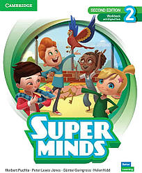 Super Minds 2nd Edition 2 Workbook with Digital Pack British English (робочий зошит)