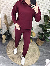 Стильний жіночий костюм, тканина "Трикотаж двохнитка" 46, 48 розмір 46, фото 3