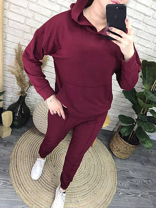 Стильний жіночий костюм, тканина "Трикотаж двохнитка" 46, 48 розмір 46, фото 1