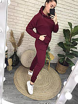 Стильний жіночий костюм, тканина "Трикотаж двохнитка" 46, 48 розмір 46, фото 4