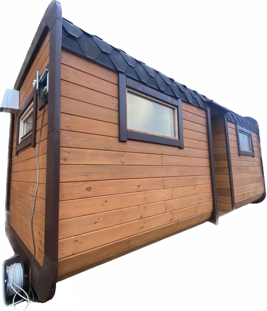 Сауна Cube Quadro 5,6 x2, 4m з монтажем від виробника Thermowood Production