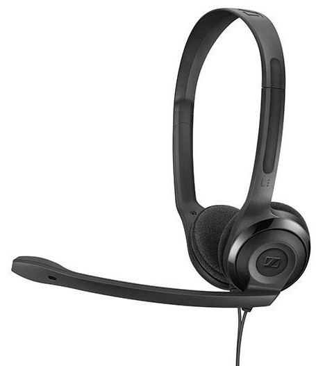 Гарнітура ПК стерео On-Ear EPOS PC 5 Chat, mini-jack, uni mic, 2м, чорний