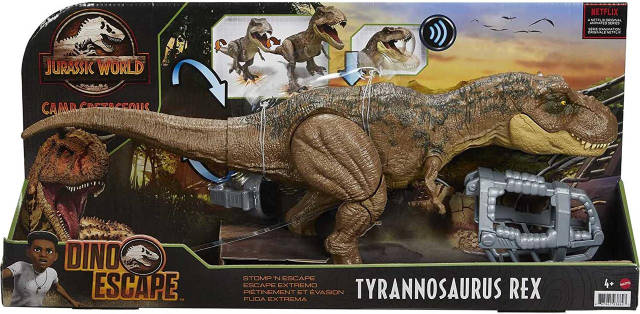 Jurassic World Tyrannosaurus Rex フィギュア Amazon.co.jp: New Jurassic World Primal Attack 6