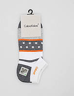 Шкарпетки 41-45 білий з сірим Cabra Kalani 16946