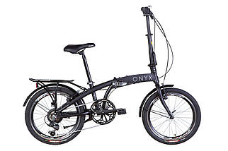 Велосипед 20" Dorozhnik ONYX 2022 (чорний (м))