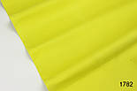 Однотонна польська бязь колір лайма 135г/м2 №1782, фото 2