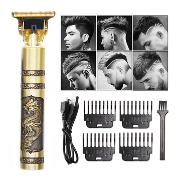 Тример HAIR TRIMMER WN-09 для стриження (Золотой) | Машинка для стриження