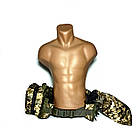 Комплект пояс тактичний розвантажувальний 7 підсумків Molle у зборі Піксель, фото 4