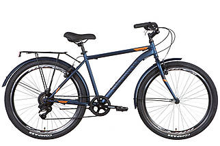 Велосипед 26" Discovery PRESTIGE MAN 2022 (темно-синій (м))