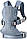 BabyBjorn - Рюкзак-кенгуру Baby Carrier One Air 3D, Slate Blue (блакитний), фото 3