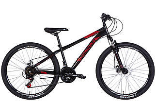 Велосипед 26" Discovery RIDER AM DD 2022 (чорно-червоний (м)