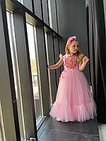 Нарядне плаття для дівчинки Ельза 4,5,6,7 років #2311