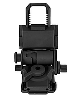 Кронштейн (утримувач) FMA L4G24 для приладу нічного бачення на шолом Чорний