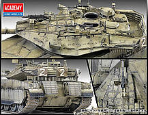 Merkava MK. II D. Збірна модель ізраїльського танка у масштабі 1/35. ACADEMY 13286, фото 4