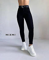 Жіночі базові однотонні джинси мом, джинс бенгалін, добре тягнуться.Штани жіночі,розмір 42-44, 46-48