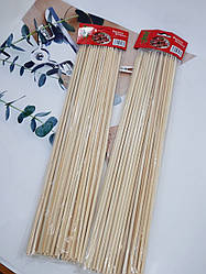 Бамбукові палички для шашлику 35 см 50 шт 5 мм