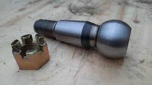 210-2919028-20 Палець реактивної штанги з гайкою КРАЗ, фото 1