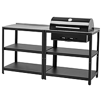 Кухня с угольным грилем GRILLSKAR IKEA 393.849.88