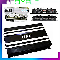 Автоусилитель мощности звука 4 канальный UKC Car Amplifier 5800-4ch / Автоусилитель колонок / Усилитель звука