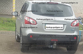 Швидкознімний фаркоп NISSAN Qashqai з 2006-; з 2015-го.