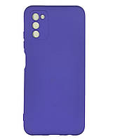 Чехол для Samsung A03S 4G/A037 Soft Touch-сиреневый
