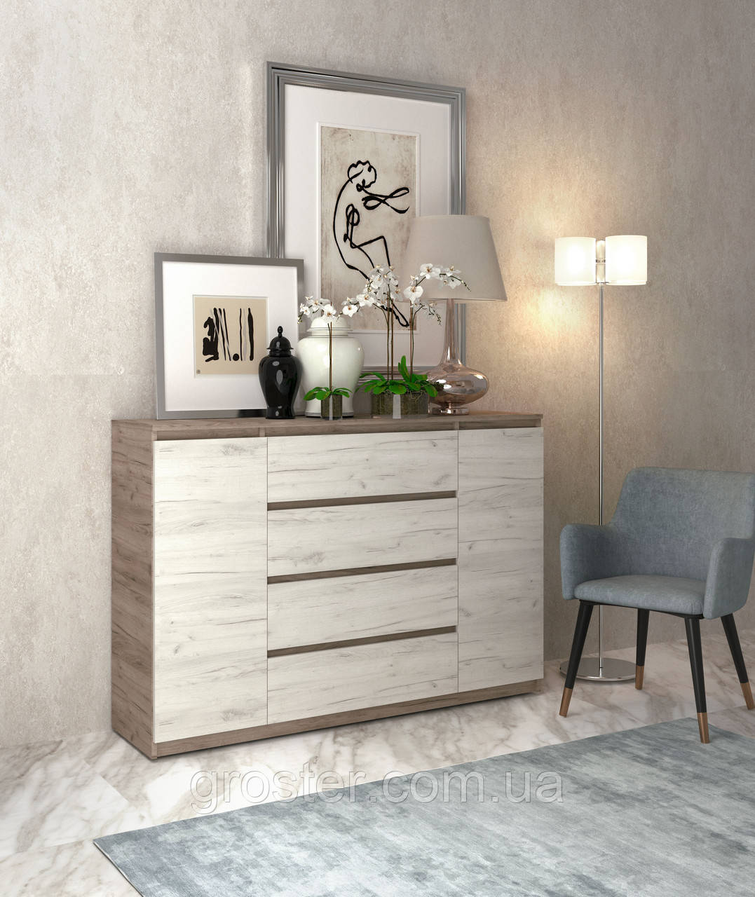 Комод Брайт 1392 у 12 кольорах, фото 1