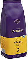 Кофе Lofbergs Brazil в зернах 1 кг