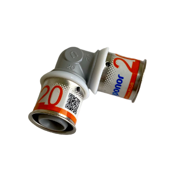 Кут (коліно) композиційний PPSU Uponor S-Press 16-16