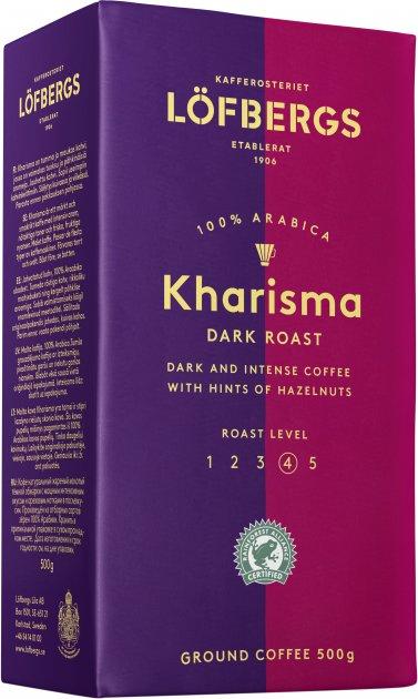 Мелена кава Lofbergs Kharisma 100% arabica 500 гр