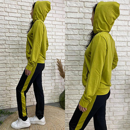 Стильний жіночий костюм, тканина "Трикотаж двохнитка" 42 розмір, фото 2