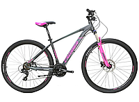 Велосипед горный Crosser 075-C 26" 15.5 рама 21s SHIMANO+Hydra Розовый