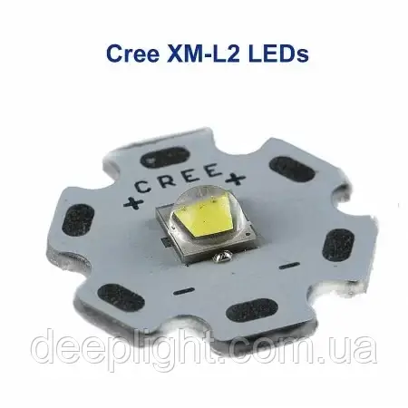 Світлодіод Cree XML2 10W 5000K білий для ліхтарів,фар,світильників