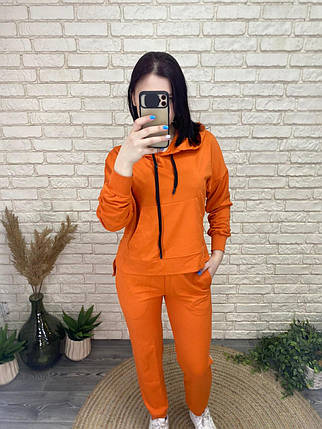 Стильний жіночий костюм, тканина "Трикотаж двохнитка" 42 розмір, фото 2