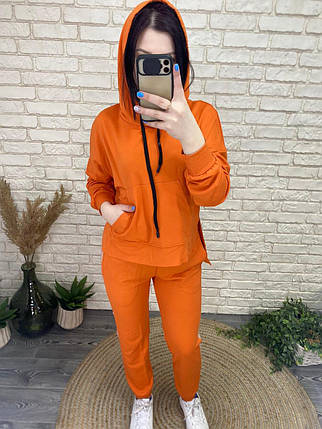 Стильний жіночий костюм, тканина "Трикотаж двохнитка" 42 розмір, фото 1