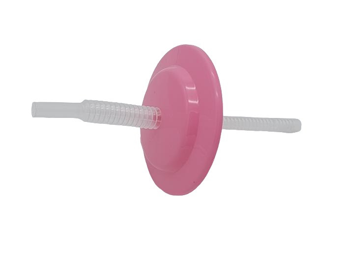 Кришка пластикова з трубочкою D 9 cm