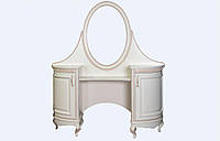 Трюмо в классическом стиле модель Венеция РКБ-Мебель, цвет белый / слоновая кость