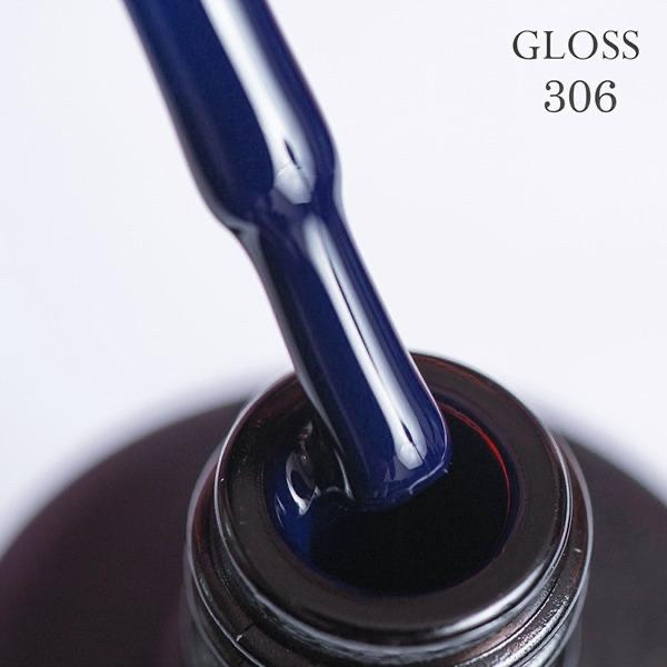 Гель-лак GLOSS 306 (ультрамарин), 11 мл, фото 1