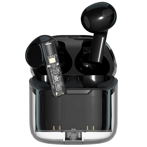 Купить Наушники DACOM TWS transparent black, цена 928 ₴ — Prom.ua (ID ...